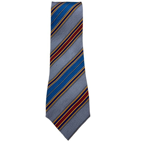 VTG Ermenegildo Zegna 100% silk Made in Italy men’s tie - Picture 1 of 5